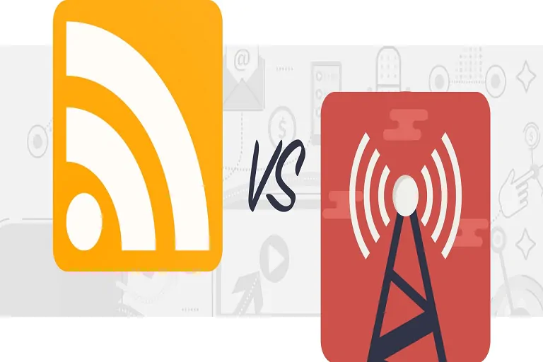 podcast y la radio