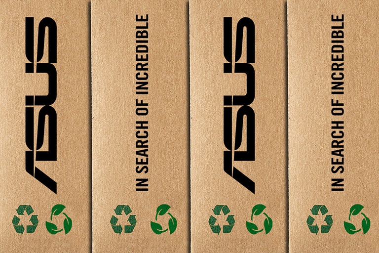 Conoce los materiales de embalaje sostenible de ASUS