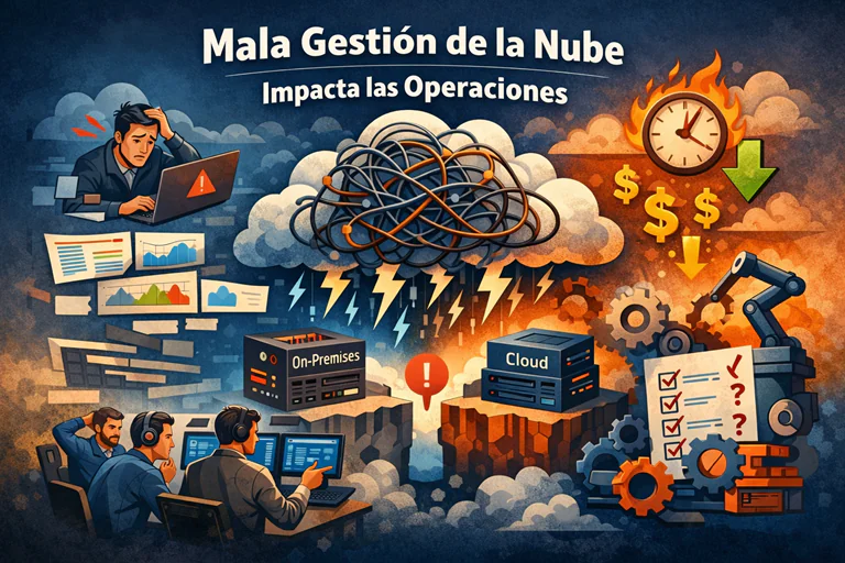 La mala gestión de la nube trae consecuencias en las operaciones