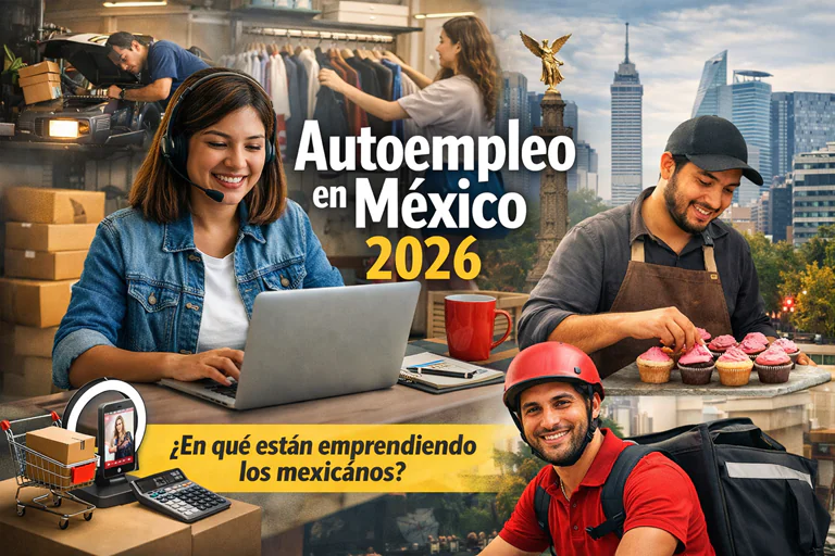 Autoempleo en México 2026: en qué están emprendiendo los mexicanos y qué oportunidades reales hay para las PyMEs
